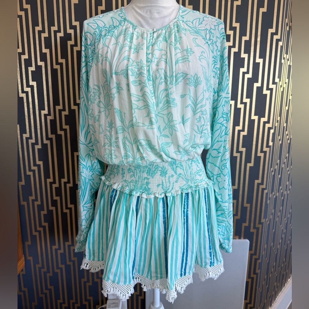 NWT HEMANT & NANDITA Light Blue Garment